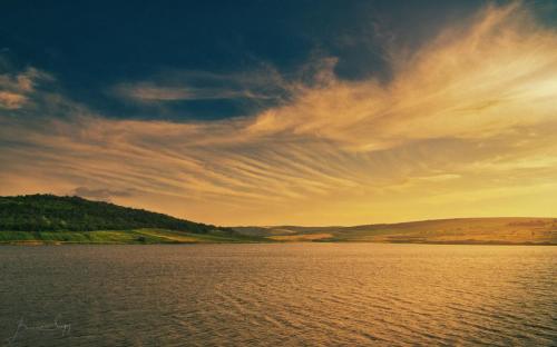 evening lake