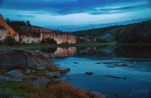 blue evening 